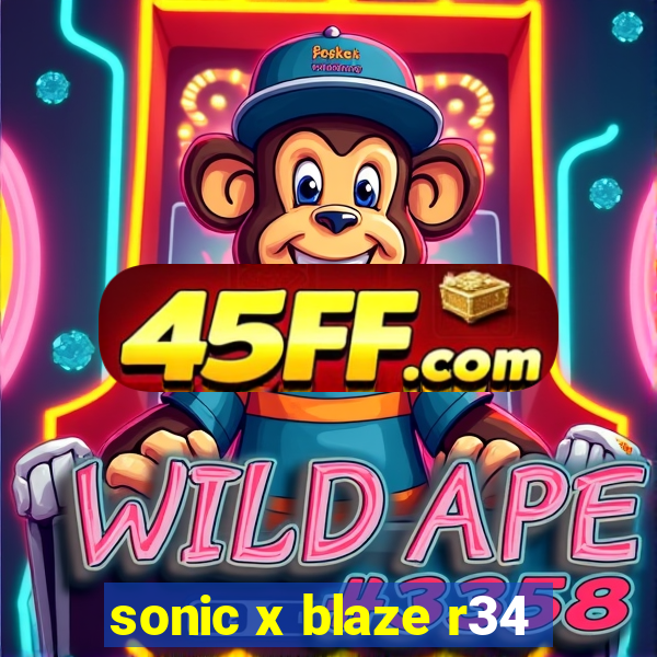 sonic x blaze r34